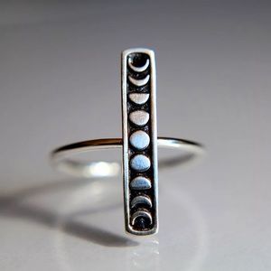 New Sizes are in!!🌛 925 Moon Phase Ring 🌜